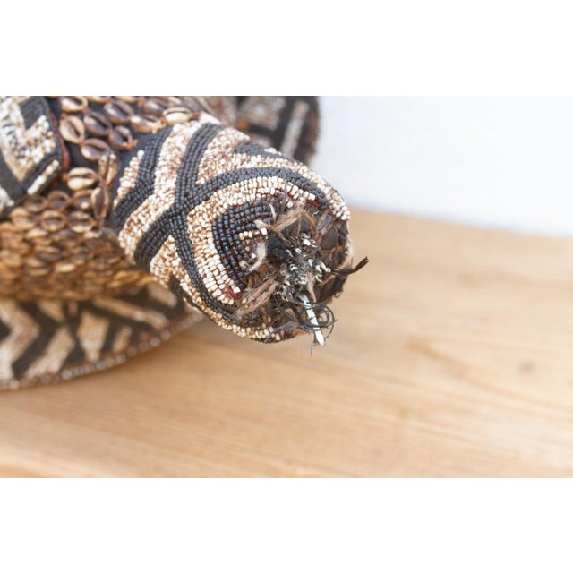 African Beaded Lele Tribe Mask For Sale - Image 12 of 12