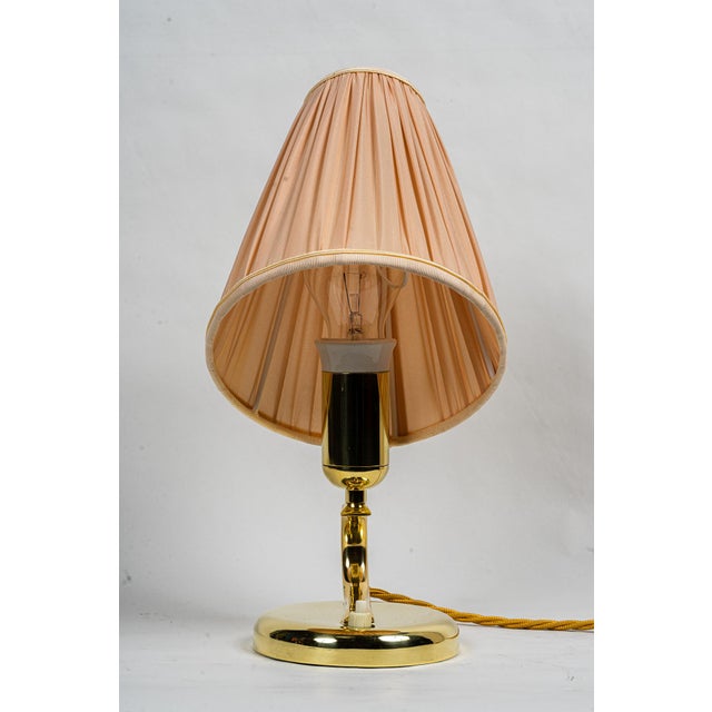 Table Lamp with Fabric Shade, Vienna, 1960s For Sale - Image 11 of 15