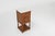 Wood Art Deco Nightstand in Oak with Carrara Marble Top, France, 1930s For Sale - Image 7 of 11