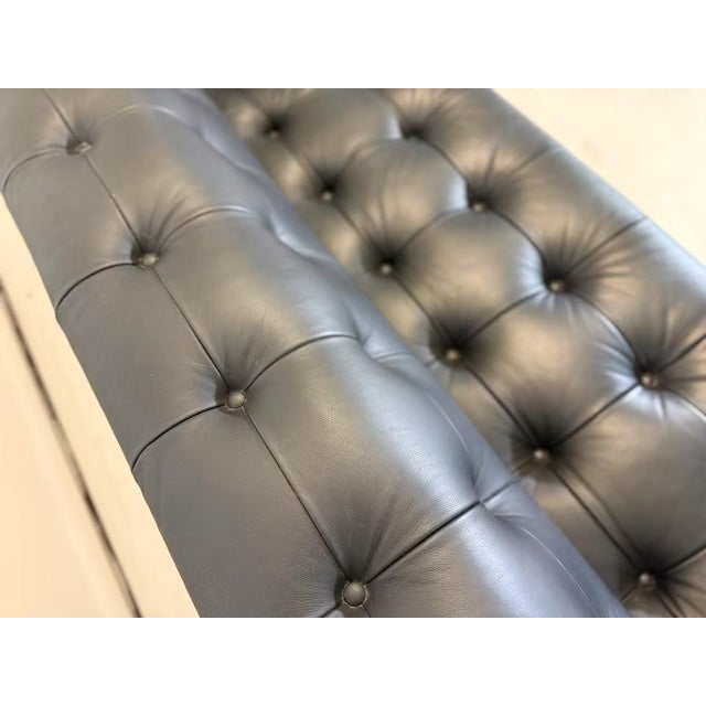 Leather RH-306 Sofa attributed to Robert Haussmann for de Sede For Sale - Image 14 of 18