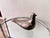Vintage Chrome-Silver Glazed Ceramic Pigeon by Aldo Londi for Bitossi, Italy, 1970 For Sale - Image 3 of 8