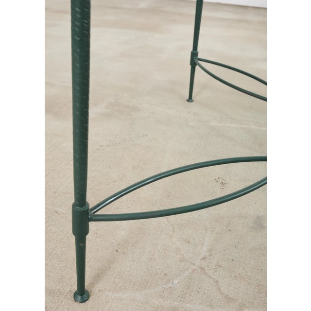 Mario Papperzini for Salterini Iron Garden Dining Suite, Attributed For Sale In Sacramento - Image 6 of 12
