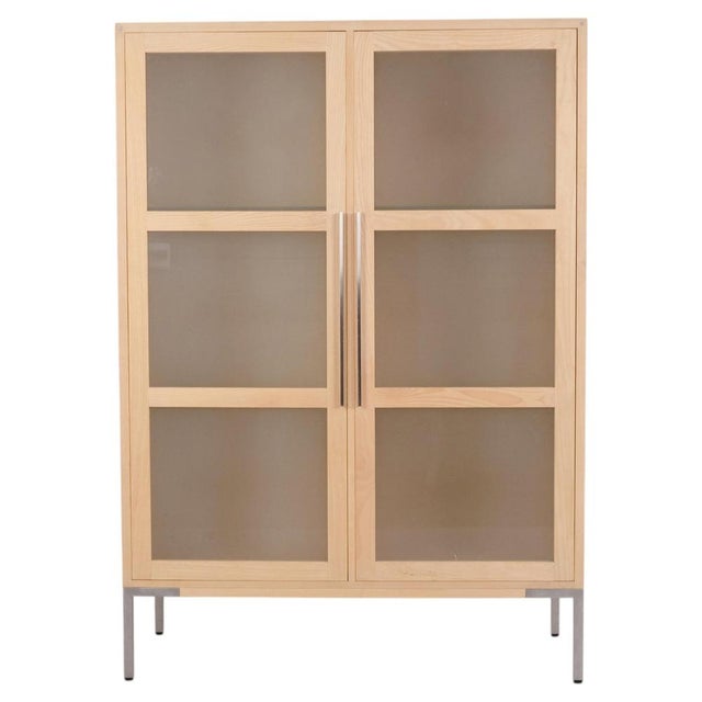 Naver Collection Display Cabinet Model AK 1280 in Ash by Nissen & Gehl for Aksel For Sale - Image 11 of 11