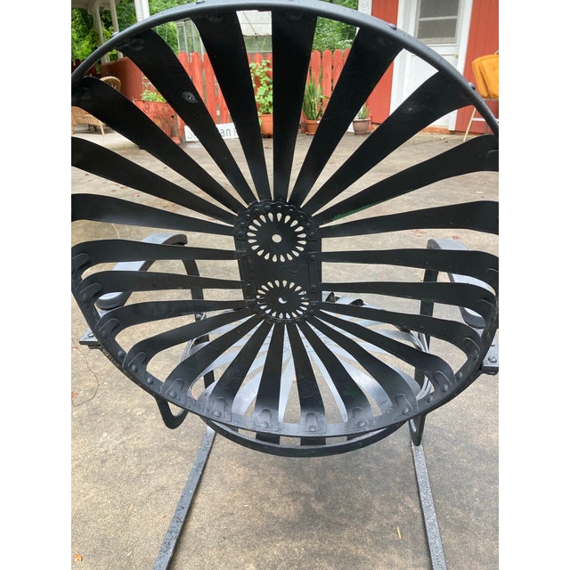 Metal Mid 20th Century Francois Carre King Cantilever Rocker, Attributed For Sale - Image 7 of 7