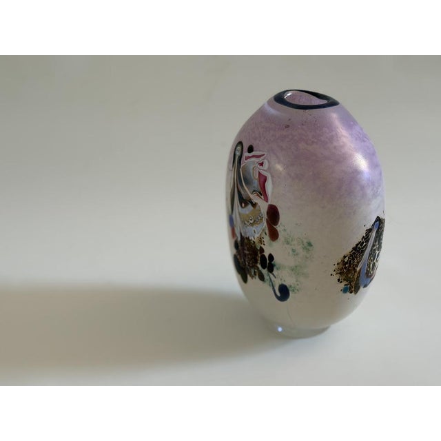 Studio Glass Vase by Robert Pierini, 1987 For Sale - Image 6 of 10
