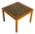 Oak Tile Top Coffee Table Danish Mid-Century Modern 1960s For Sale