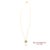 18k(750) Yellow Gold Natural Diamond Star Shape Pendant Necklace With Chain For Sale - Image 4 of 12