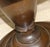Wood Antique Oak Round Side Table with Base and Pedestal Foot, 1920s For Sale - Image 7 of 14