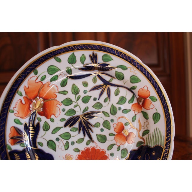 Early 19th Century Coalport Imari Plates - Set of 3 For Sale - Image 6 of 15