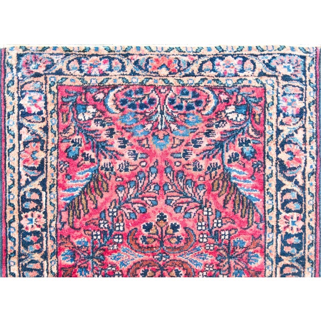 Early 20th Century Persian Lilihan Rug For Sale - Image 12 of 15