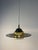 Small Vintage Pendant Lamp in Smoked Glass and Brass by Jan Eskil Eskilsson for Belid For Sale - Image 9 of 11