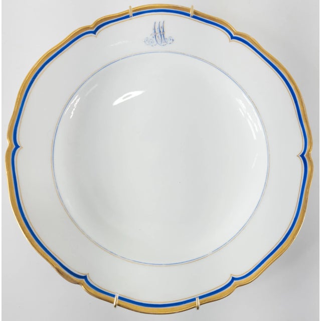 19th Century German Kpm Porcelain Decorative Dinner Plate For Sale - Image 11 of 11