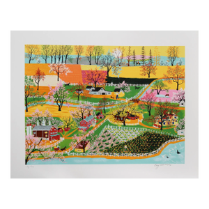 Kay Ameche, Younger Than Springtime, Screenprint