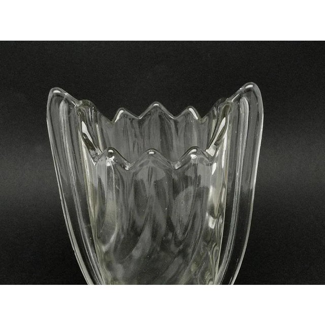 1930s Art Deco Vase from Hortensja Glassworks, Poland, 1930s For Sale - Image 5 of 9