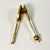 Mid-Century Americana Hollywood Regency Boho Chic Brass Tennis Racket Door Knocker For Sale - Image 10 of 11