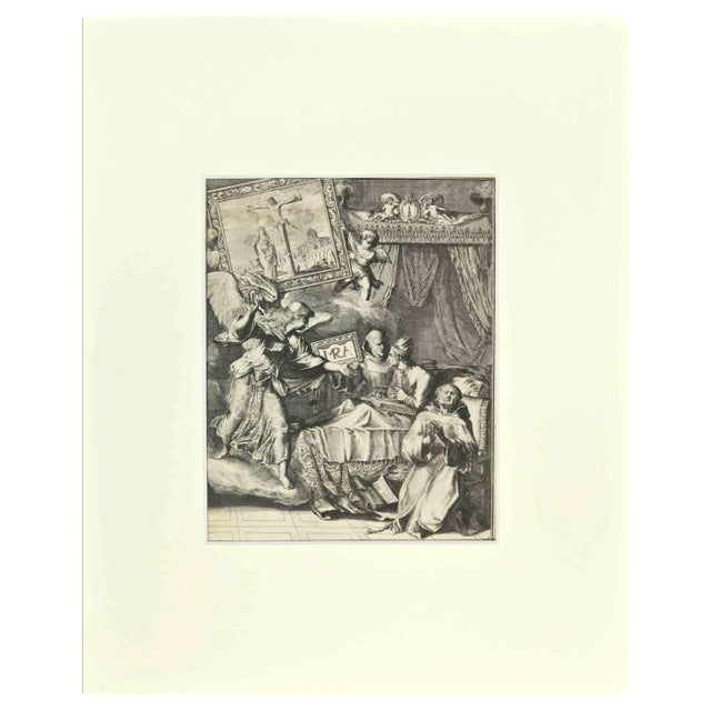 Romeyn de Hooghe, La Manière de se Bien Preparer à La Mort, Etching, 1700 For Sale