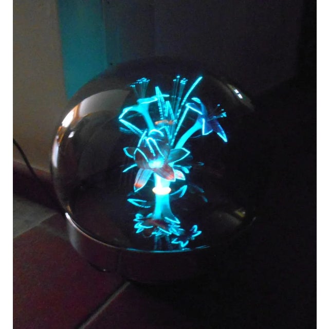 Beige Vintage Italian Table Lamp, 1960s For Sale - Image 8 of 11