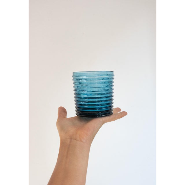 Art Deco Murano Glasses by Mariana Iskra, Set of 6 For Sale - Image 6 of 17