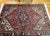 1900 - 1909 Vintage Heriz Rug, Hand-Knotted Wool, Geometric Medallion Pattern, Red & Navy, 5x7 For Sale - Image 5 of 15