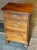 1990s Stickley Solid Cherry Three-Drawer Nightstand or Bedside Chest With Brass Hardware For Sale - Image 5 of 10