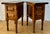 Wood 20th Century Spanish Nightstands with Two Drawers and Iron Hardware, 1950s, Set of 2 For Sale - Image 7 of 18