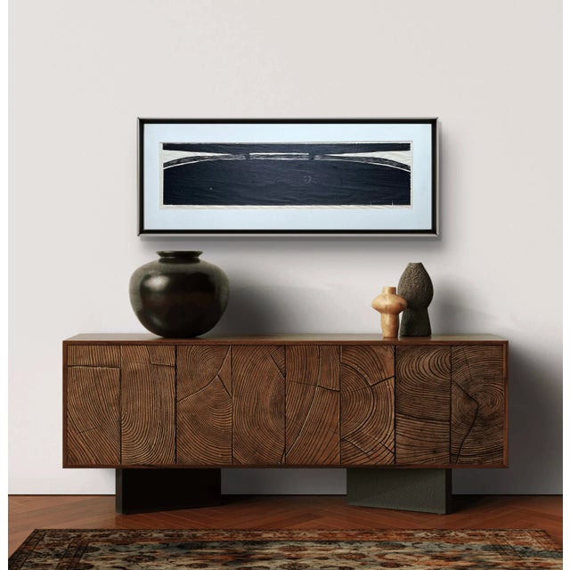 Barbara Beck 1973 Matted Woodblock Print - Signed/Unframed/Original Mat For Sale - Image 4 of 8