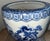 Antique Blue and White Porcelain Hibachi (Charcoal Brazier) Circa 1880-1905 For Sale - Image 15 of 15