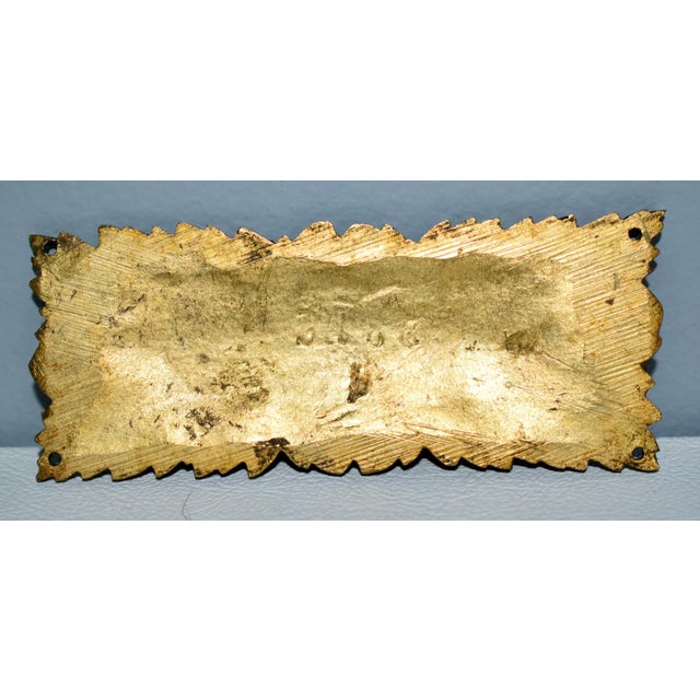 Bronze Antique Decorative Bronze Rectangular Ormolu For Sale - Image 8 of 11