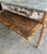 Antique French Solid Wood Table With Original Zinc Top For Sale - Image 4 of 6