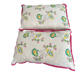 Kit Kemp With Andrew Martin Psycho Sprig Rectangular Cushions