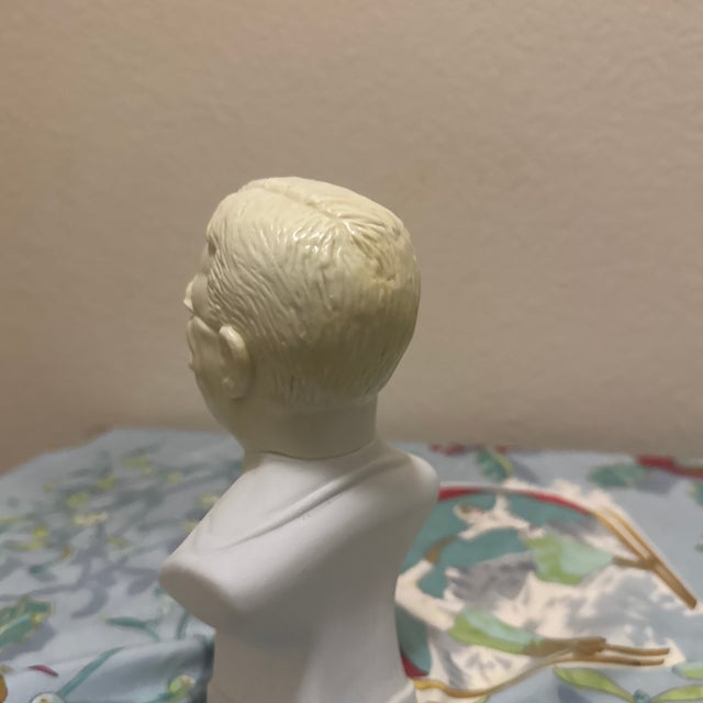 Vintage 1970s Avon Theodore Roosevelt After Shave Decanter Bust For Sale - Image 4 of 6