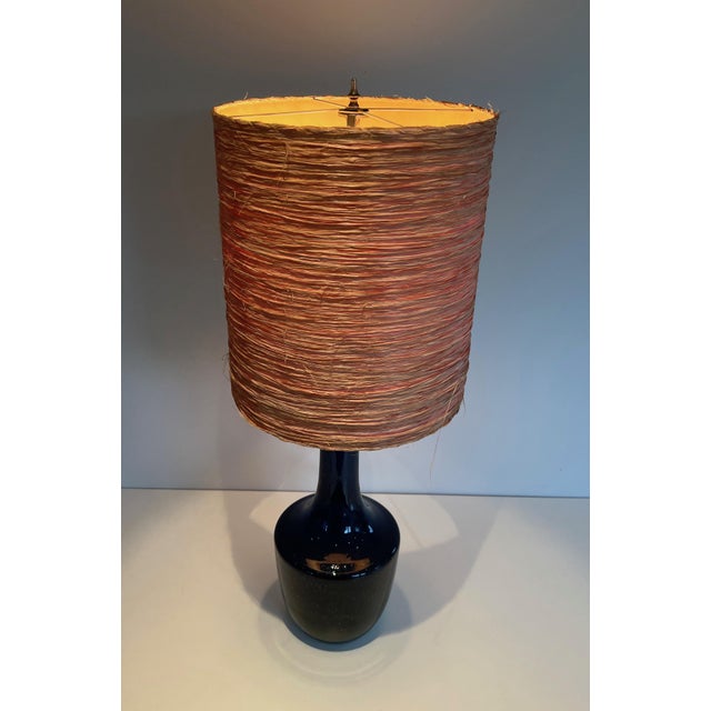 1970s Blown Glass Table Lamp For Sale - Image 11 of 11