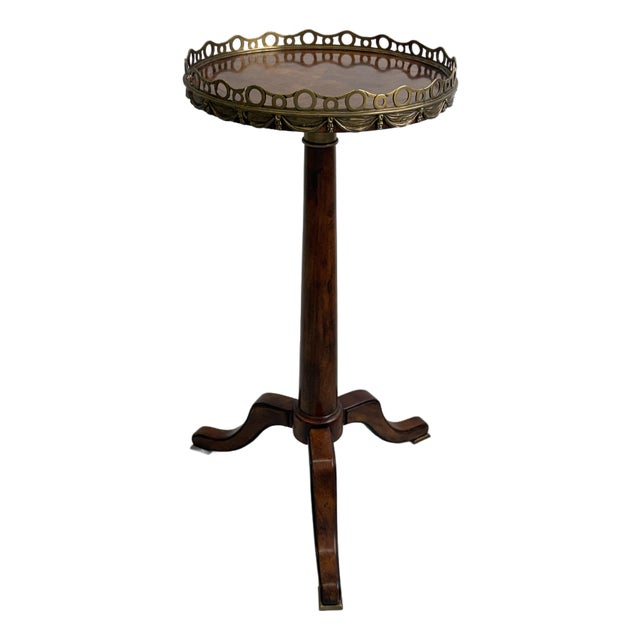 Vintage Theodore Alexander Telescopic Accent Side Table (Re50020) For Sale