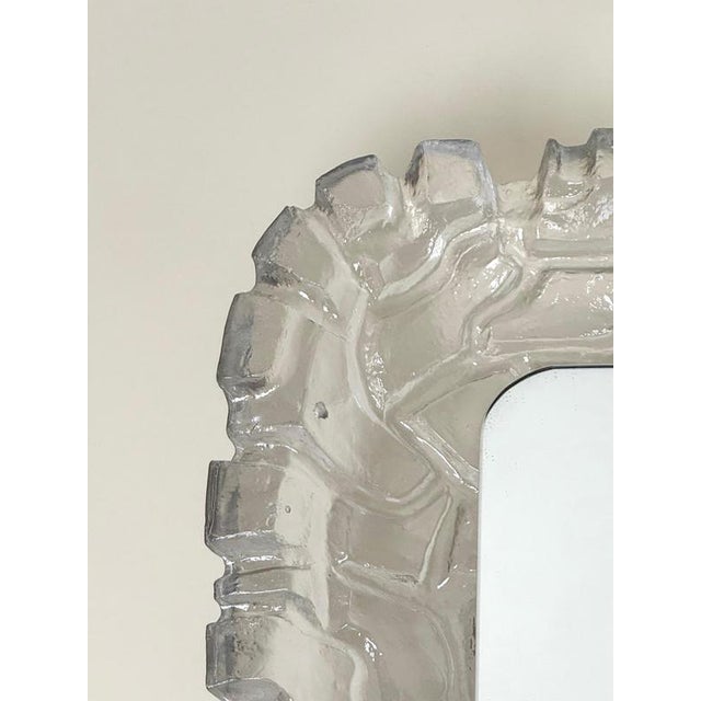 1970s Large Six-Light Acrylic Wall Mirror from Erco, Germany, 1970s For Sale - Image 5 of 18