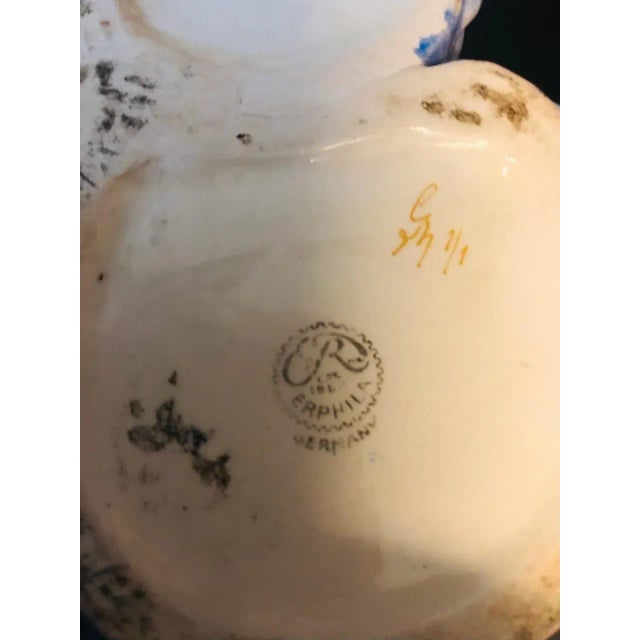 Rare Erphila Goebel Oriental Fan Vase For Sale - Image 11 of 11