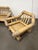 Bamboo Sofas, Armchairs and Coffee Table, 1970, Set of 4 For Sale - Image 3 of 11