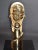 1960s Art Deco Style Hagenauer Manner Bronze Bust, Figurative Sculpture Elongated Neck For Sale - Image 5 of 13