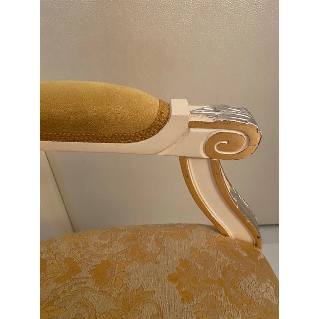 19th Century Reproduction Italian Dining Armchairs by Caspani Tino - Set of 2 For Sale - Image 11 of 13