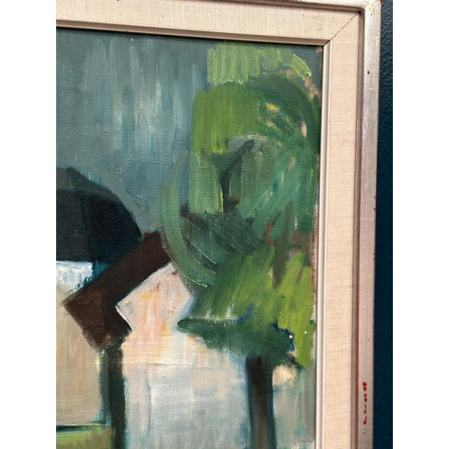 Harry Wichmann, The White House, 1950s, Oil on Canvas, Framed For Sale - Image 10 of 18
