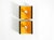 Space Age Metal Wall Lamps in Yellow and Black by Klaus Hempel for Kaiser Leuchten, 1960s, Set of 2 For Sale - Image 4 of 18