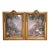 Pair of 18th Century French Louis XVI Framed Watercolors With Protective Glass For Sale