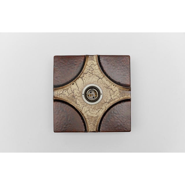 Vintage Ceramic Wall Lights by Pan Keramik, 1960s, Set of 2 For Sale - Image 13 of 18