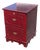 Mid 20th Century Two Drawer Locking Filing Cabinet With Key For Sale