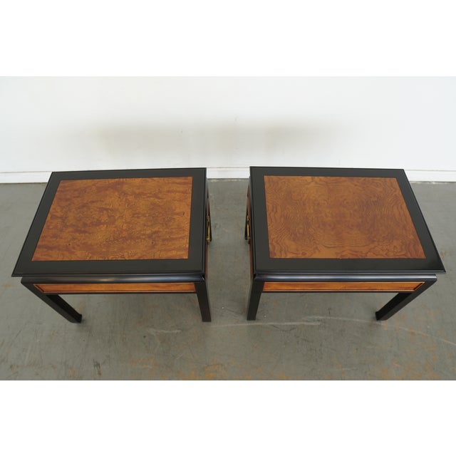 Century Furniture Vintage Century Furniture Ming Chinoiserie Side Table (Set of 2) For Sale - Image 4 of 15