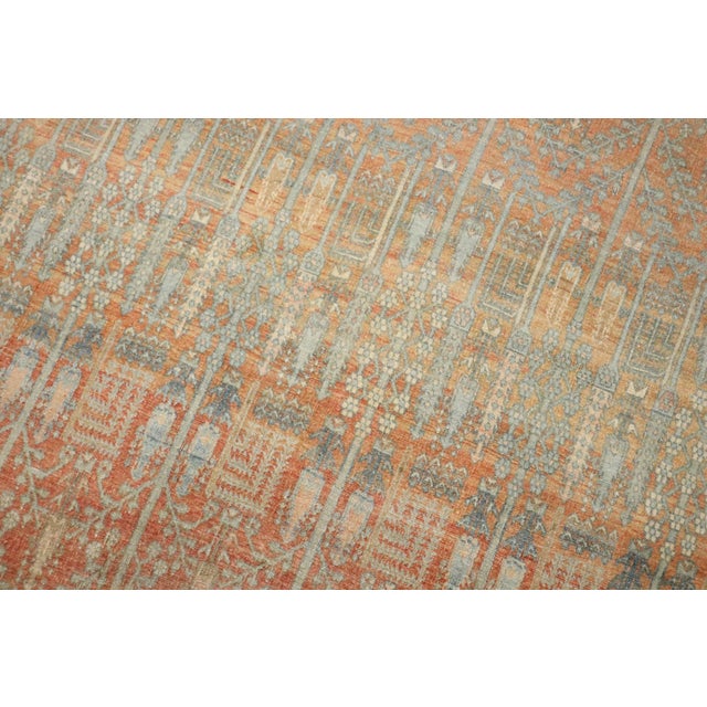 Textile Cypress Tree Square Antique Bidjar Rug - 12' x 14' For Sale - Image 7 of 10
