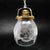 Art Deco Crystal Pendant Lamp, Poland, 1950s For Sale - Image 4 of 9