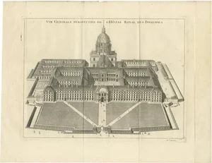 Hôtel National des Invalides, 1760, Paper