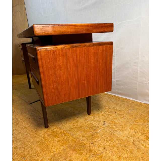 Vintage Teak Desk by Victor Wilkins for G-Plan, 1960 For Sale - Image 10 of 12