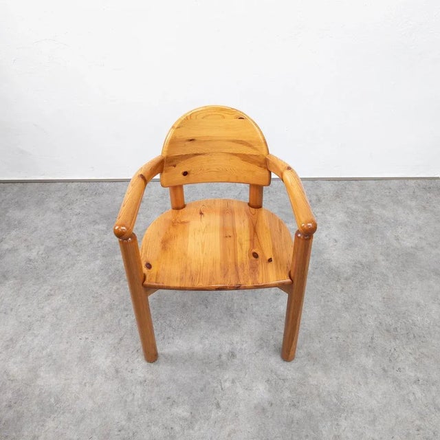 1970s Vintage Pine Armchair by Rainer Daumiller for Hirtshals Sawmill, 1970s For Sale - Image 5 of 13