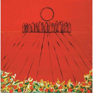 Dario Cusani, Atomic City, Mixed Media, 1987 For Sale